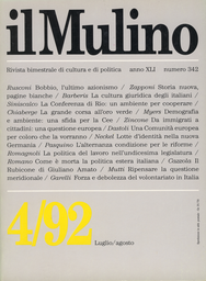 Copertina del fascicolo dell'articolo Il Rubicone di Giuliano Amato