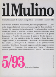 Copertina del fascicolo dell'articolo Il ruolo internazionale dell'Italia: la necessità di essere una nazione