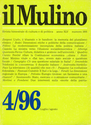 Copertina del fascicolo dell'articolo La modernizzazione incompiuta della politica italiana