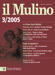 Copertina del fascicolo dell'articolo Piazze e chiese: il cattolicesimo nella secolarizzazione
