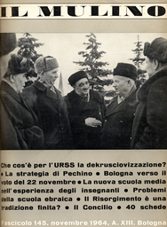 Copertina del fascicolo dell'articolo Problemi della scuola ebraica in Italia