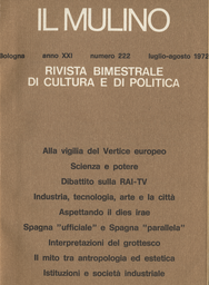 Copertina del fascicolo dell'articolo L'interazione sociale tra antropologia e psicologia